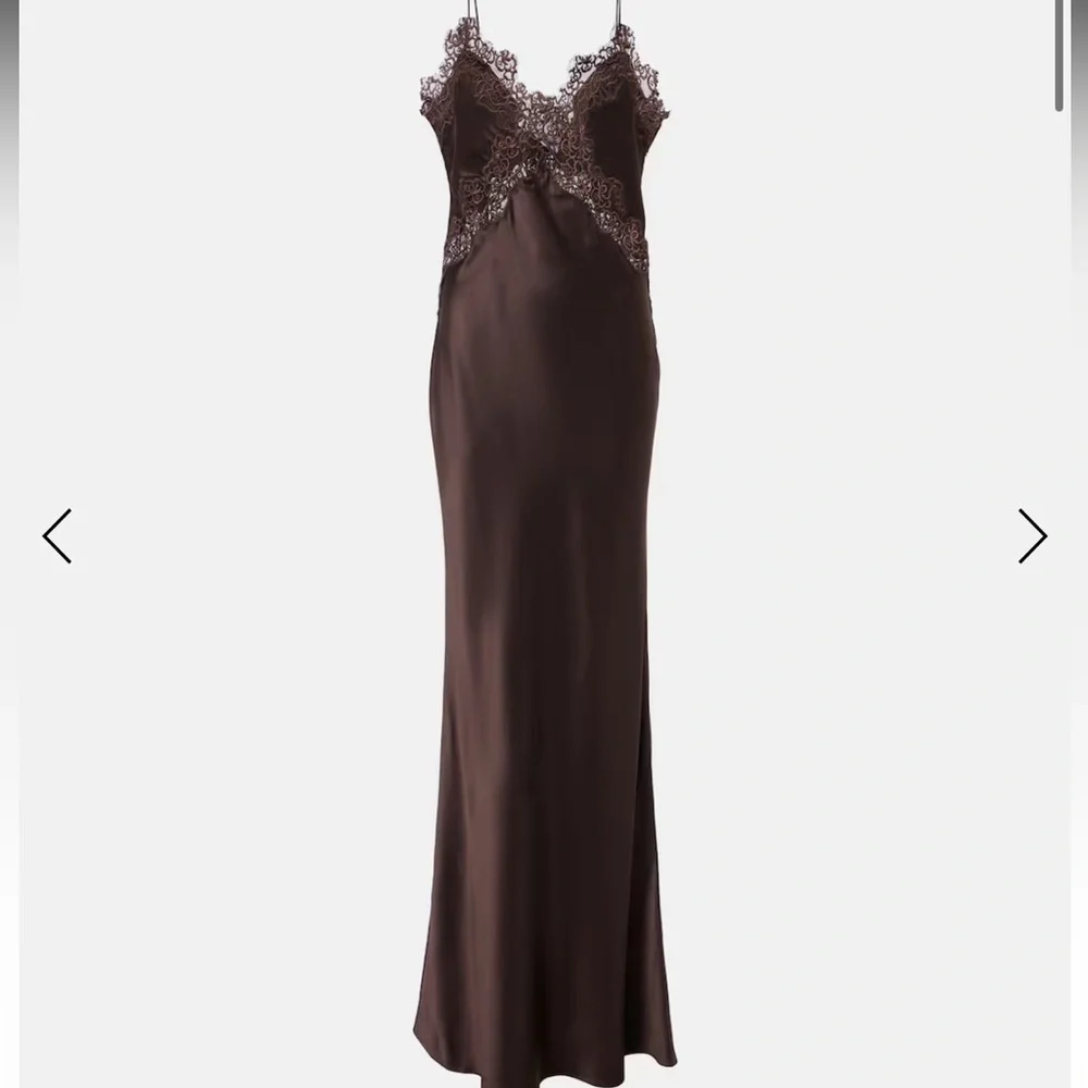 REBECCA VALLANCE Allegra silk maxi dress US 0 - Picture 10 of 10